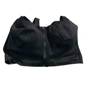 Victoria's Secret Knockout Front Close Black Underwire Sports Bra 34DDD Active